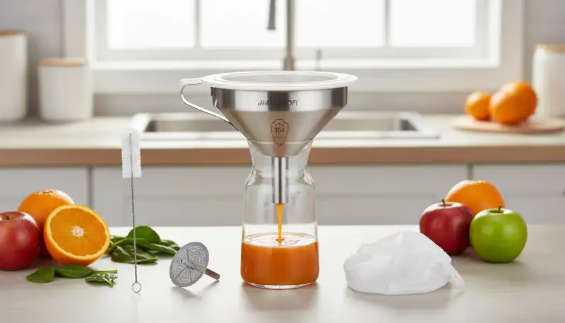 Das richtige Entsaftersieb: Saftqualität und Pflege