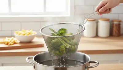 Der Frittierkorb: Ein vielseitiges Küchenhelfer