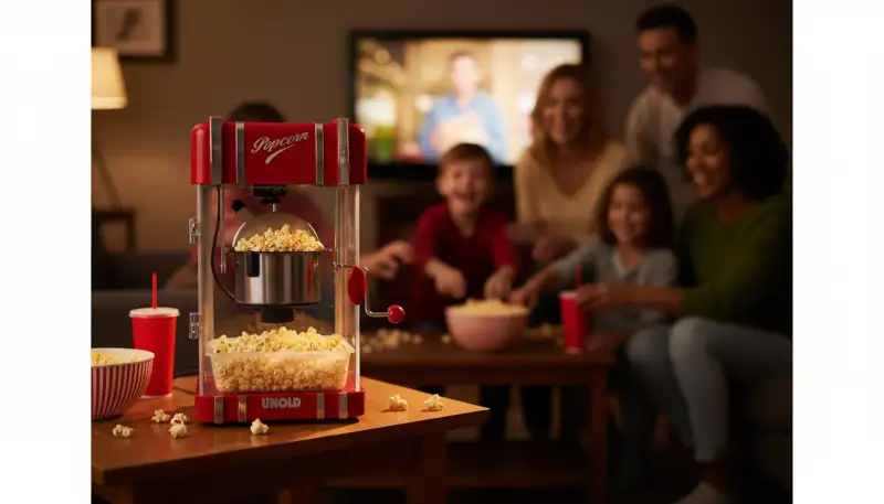 Perfektes Popcorn mit der Maschine