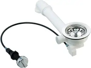 Universal Siebkorb Ablass-Set mit Drehventil 8,9 cm - Raumschaffer und 2,5 cm Üb