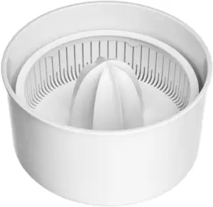 Bosch Zitruspresse MUZ4ZP1, Kunststoff, Siebkorb mit Presskegel und Auffangschal
