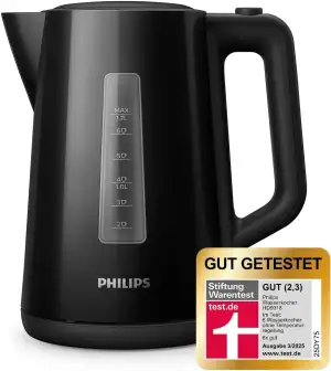Philips Wasserkocher – 1.7 L Fassungsvermögen mit Kontrollanzeige, Pirouettenbas