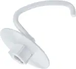 MMOBIEL Knethaken K45DH für KitchenAid 4.5-5 Quart Kippkopf-Standmixer Artisan & Classic Serie Aluminium Kneten von Brothakenaufsätz - Mixen Zubehör Ersatz – Nur Handwäsche
