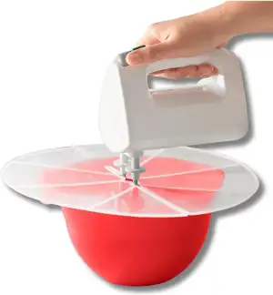 3 Pagen® universal Spritzschutz für Rührschüsseln- Schutz vor Spritzern beim Mix