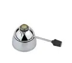 Spring 2823306807 Fondue Gas Brenner, Edelstahl, silber, 7,4 x 9,2 x 16,6 cm