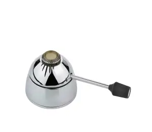 Spring 2823306807 Fondue Gas Brenner, Edelstahl, silber, 7,4 x 9,2 x 16,6 cm