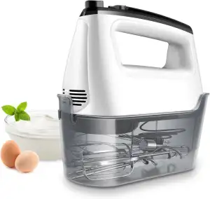Handmixer Elektrisch Handrührgerät 6 Stufen Plus Turbo Kein Spritzen Mixer Handr