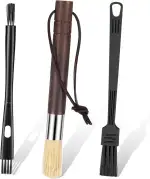 3 Stück Reinigungspinsel Für Kaffeemaschinen Reinigungswerkzeug Kaffeebürsten-Set Barista Pinsel ...