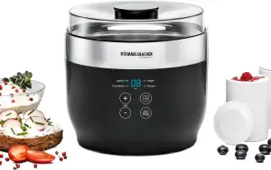 ROMMELSBACHER Joghurt- und Frischkäsebereiter JG 80 "Jona", inkl. 4 Keramik Port