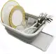 SAMMART Collapsible Plastic Dish Drainer with Drainer Board - Foldable Drying Rack Set - Space Sa...