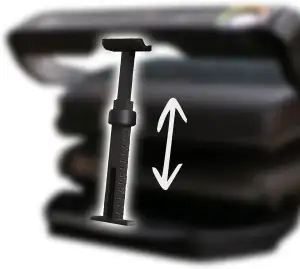 Abstandshalter V3 Zubehör für Tefal/Rowenta Optigrill Elite/Elite XL + Arretierungsclip | Optigrill XL Zubehör ermöglicht perfekten Abstand und optimales Grillergebnis