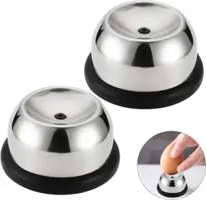 Eierstecher,2 PCS Eierpiekser aus Edelstahl für Gekochte Eier Edelstahl Eierpicker Eierlocher Eierstecher für rohe Eier Ei Bohrer Werkzeug für Rohe Weich Hart Gekochtes