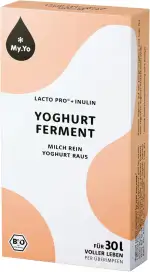 My.Yo Bio Joghurtferment Lacto Pro & Inulin, 6x25 Gramm, Joghurtkulturen für bis zu 30 L selbst gemachten Joghurt