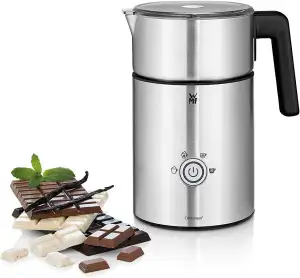 WMF Lono Milk und Choc Milchaufschäumer elektrisch, 150–500 ml, kabelloser Milch