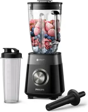 Philips 5000-Serie Standmixer inkl. Blend-and-go-Behälter - 1200 W. 2L maximales