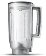 Bosch Mixer MUZ5MX1, Zubehör passend für Küchenmaschine Serie 4, Serie 2, Füllmenge 1,25 Liter, Kunststoff, Smoothie-Maker, Shakes, Cocktails, spülmaschinenfest