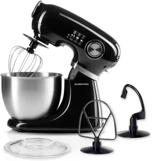 GOURMETmaxx Küchenmaschine & Rührgerät | Multifunktionale Küchenhilfe inkl. Rühr