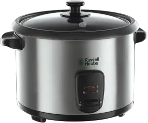 Russell Hobbs Reiskocher [1,8l] inkl. Dampfgarer -Einsatz (Warmhaltefunktion, an