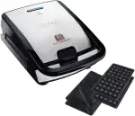 Tefal Snack Collection Sandwich- und Waffelmaker, antihaftbeschichtete Platten, spülmaschinengeei...