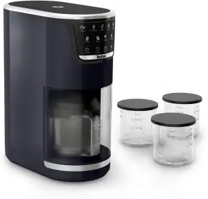 Tefal Dolci Eismaschine – 10 Programme für Eiscreme, Sorbet, Gelato & Frozen Yog