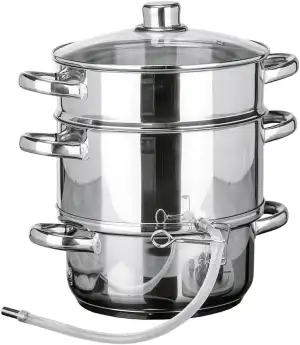 Haushalt International Entsafter aus Edelstahl