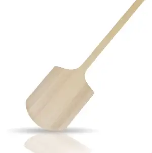 Kerafactum Pizzaschaufel Pizzaheber Pizza Heber Schaufel auch für den Ofen oder Grill geeignet Brot Brotschieber aus Holz Schieber Pizzaschieber Brotbackschieber Gesamtlänge 105 cm