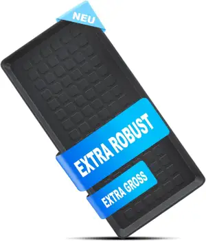 DECOBELLA Schuhabtropfschale | Schuhtablett Grau | Schuhablage, für Ihre schmutz