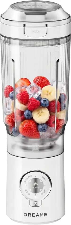 DREAME PortFresh Tragbarer Mixer, Abnehmbares Motorgehäuse, Schnellladen, 880 ml