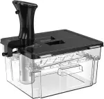 Sous Vide Behälter mit Deckel Sous Vide Container mit Rack 11L für Sous Vide Stick Garer Mehrere ...