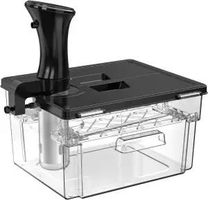 Sous Vide Behälter mit Deckel Sous Vide Container mit Rack 11L für Sous Vide Sti
