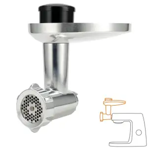 Kenwood Fleischwolf KAX950ME, Zubehör für Kenwood Küchenmaschinen, Silber