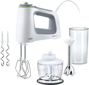 Braun MultiMix 5 HM 5137 Handmixer – Handrührgerät mit stufenloser Geschwindigke