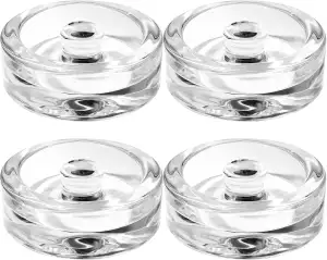 Fermentiergewichte, Glasgewichte zum Fermentieren Ø 7 cm, Fermentationsgewichte, Gärgewichte für Fermentieren Sauerkraut Kimchi, 4 Stück