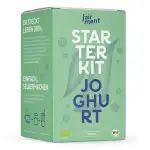 Fairment Starterkit veganer Joghurt – mit Joghurtbereiter und Zubehör - veganen Joghurt selber machen