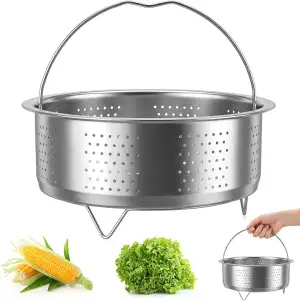 Dampfgarer Einsatz Edelstahl 304, Dämpfeinsatz für Topf, Siebeinsatz für Töpfe f