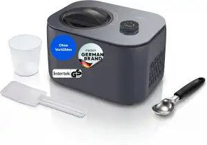 MEDION Eismaschine, Kapazität für 1 L Eis, kein Vorkühlen notwendig, LED-Display