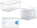 LIPAVI Sous Vide SYSTEM - Deckel, Behälter und Gestell - Polycarbonat Gestell - Multi-Fit deckel ...