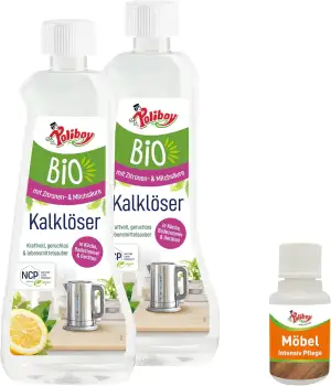 POLIBOY Bio Kalklöser - Geruchsneutraler Entkalker für Klein- und Großgeräte,sow