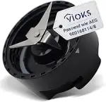 VIOKS Messer Ersatz für AEG 900168114/8 ASBEK Zusatzmesser mit vier Klingen für Standmixer für AE...