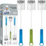 MR.SIGA Langer Griff Reinigungsbürste Tassenbürste Flaschenbürste Gläserbürste Mixtopf Spülbürste...