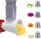 Gemüseschneider für KVC/KVL Kenwood Zubehör, Edelstahl Gemüse Schneider für Kenwood Zubehoer, Gem...