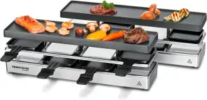 ROMMELSBACHER RC 1600 Raclette-Grill fun for 4+4 (Tischgrill, für 8 Personen, er