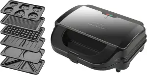 ETA Sandwichmaker 6 in 1 I Sorento Plus I Antihaftbeschichtung für leichte Reini