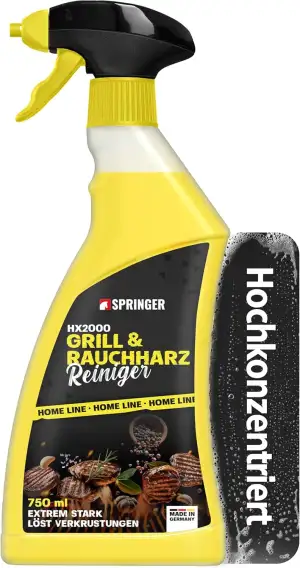 SPRINGER HX2000 - - Grillreiniger 750 ml - - Made in Germany - - Rauchharzentfer