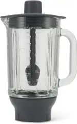 Kenwood KAH358GL Glas-Mixaufsatz (crushen, mixen, heiße Suppen, Küchenmaschinen-Zubehör, Geeignet für alle Chef Küchenmaschinen)