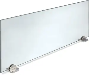 Spritzschutz Halterung ohne Bohren Herd Kochinsel mit Glasplatte 80cm Breite