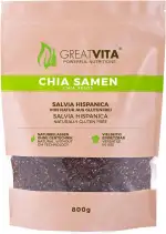 GreatVita Chia Samen 800g, naturbelassen ohne Gentechnik