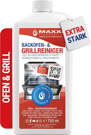 Maxxi Clean 1 x 750 ml Backofen und Grillreiniger Gel Paste I extrastarker selbs