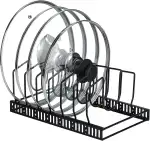 Toplife Topfdeckelhalter, Deckelhalter Schublade für Topfdeckel, Schneidebretter und Pfannen mit ...