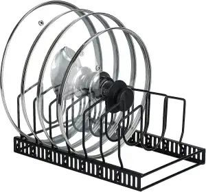 Toplife Topfdeckelhalter, Deckelhalter Schublade für Topfdeckel, Schneidebretter